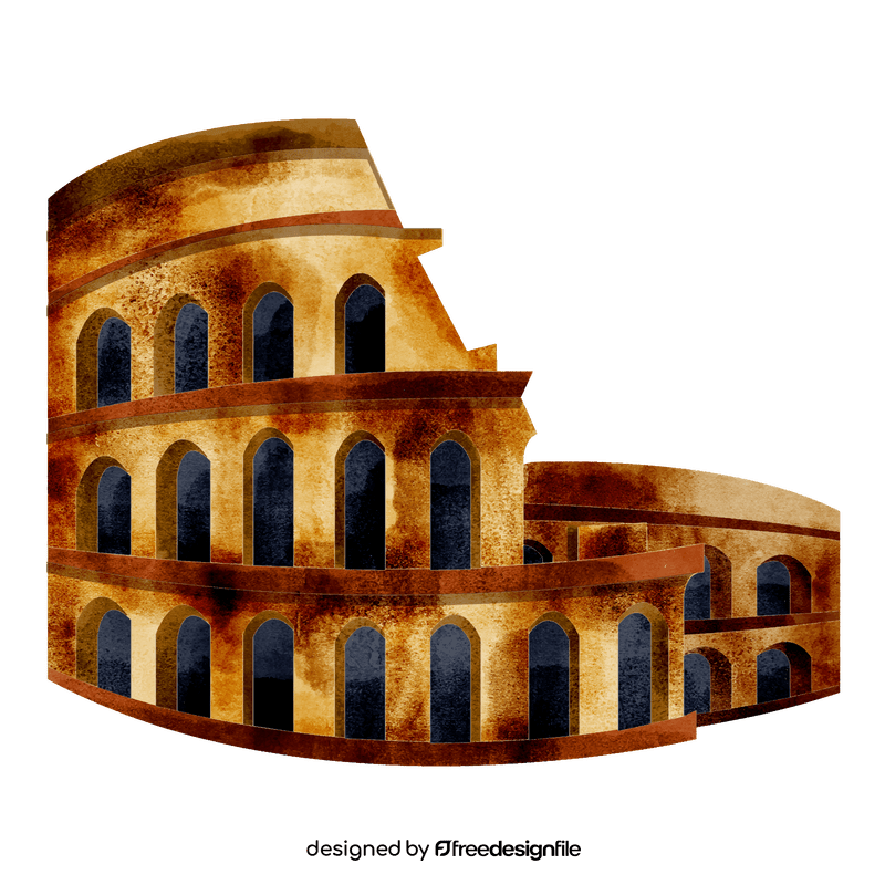 Colosseum clipart