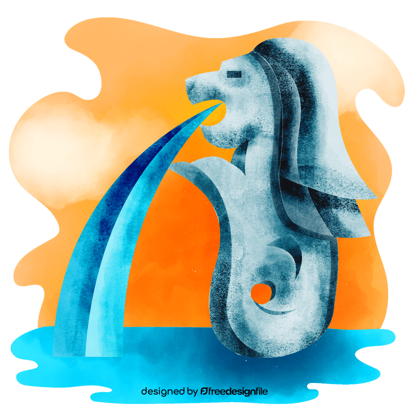 Merlion vector