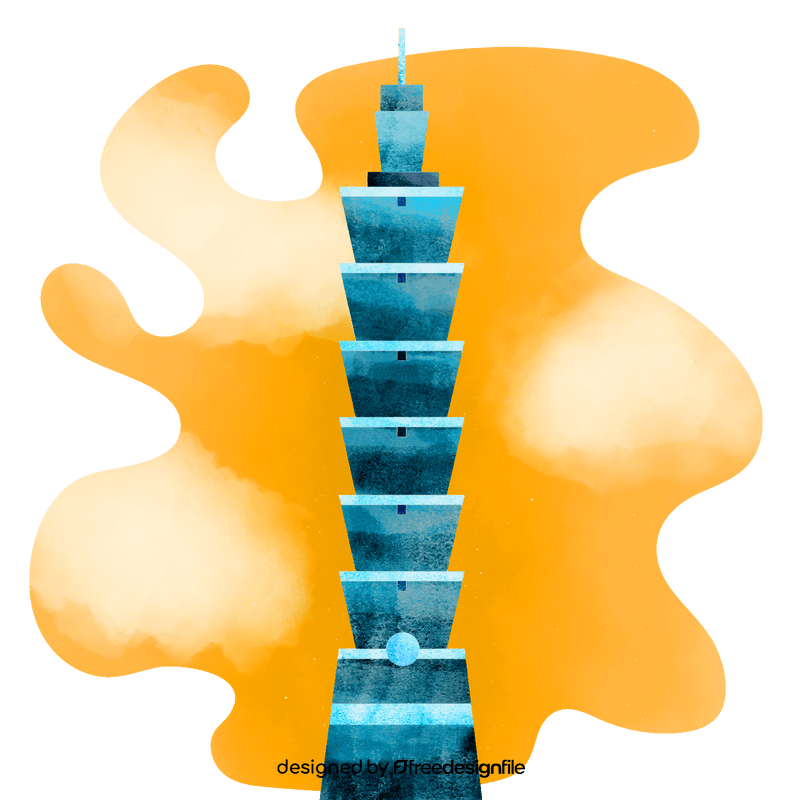 Taipei 101 vector