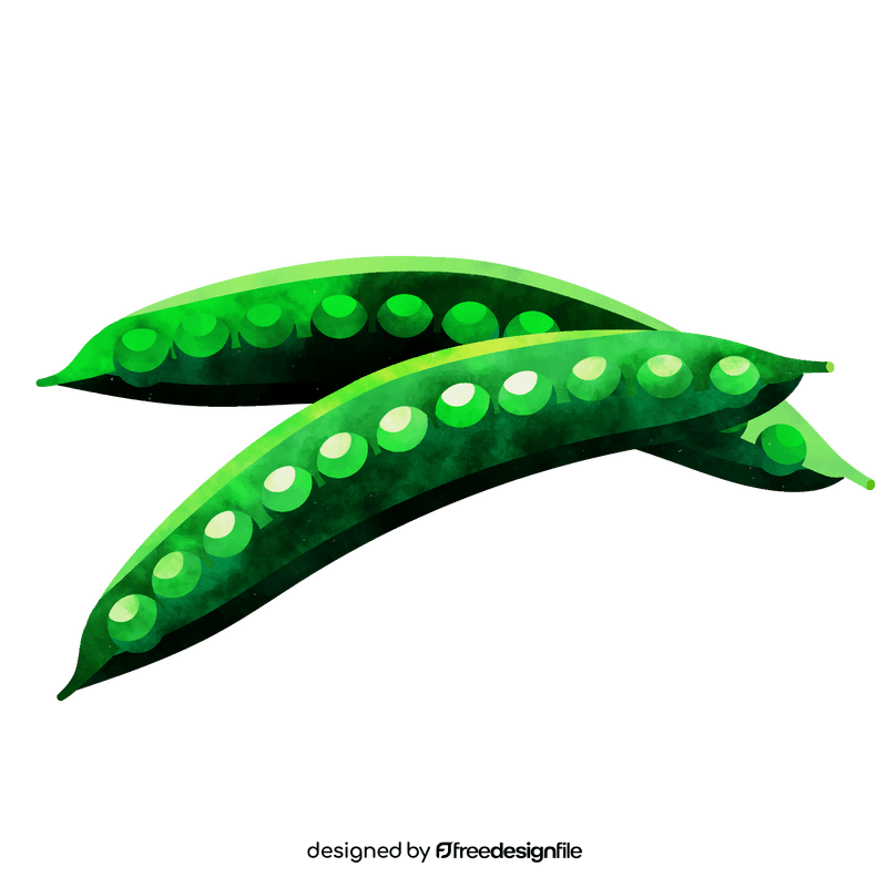 Green pea clipart