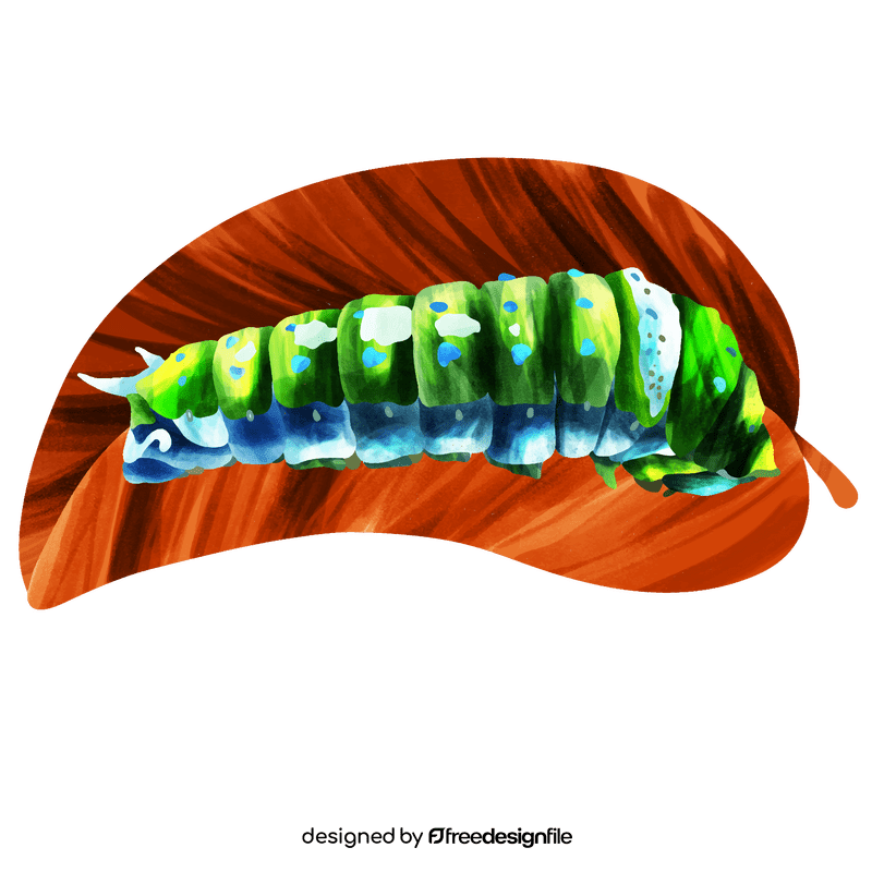 Ulysses caterpillar vector