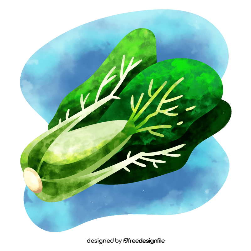 Bok choy vector