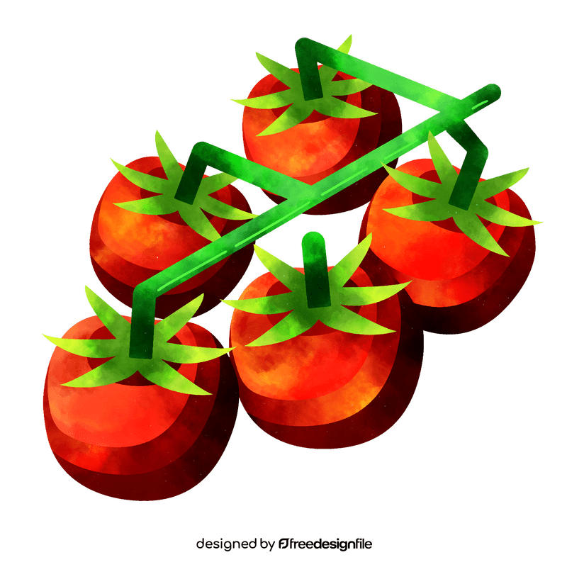 Cherry tomato clipart