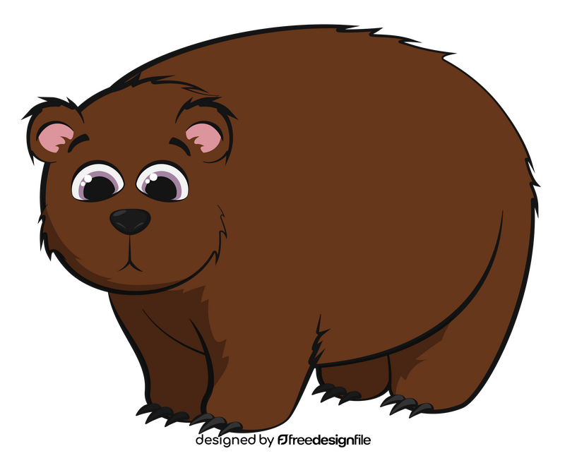 Bear cartoon clipart