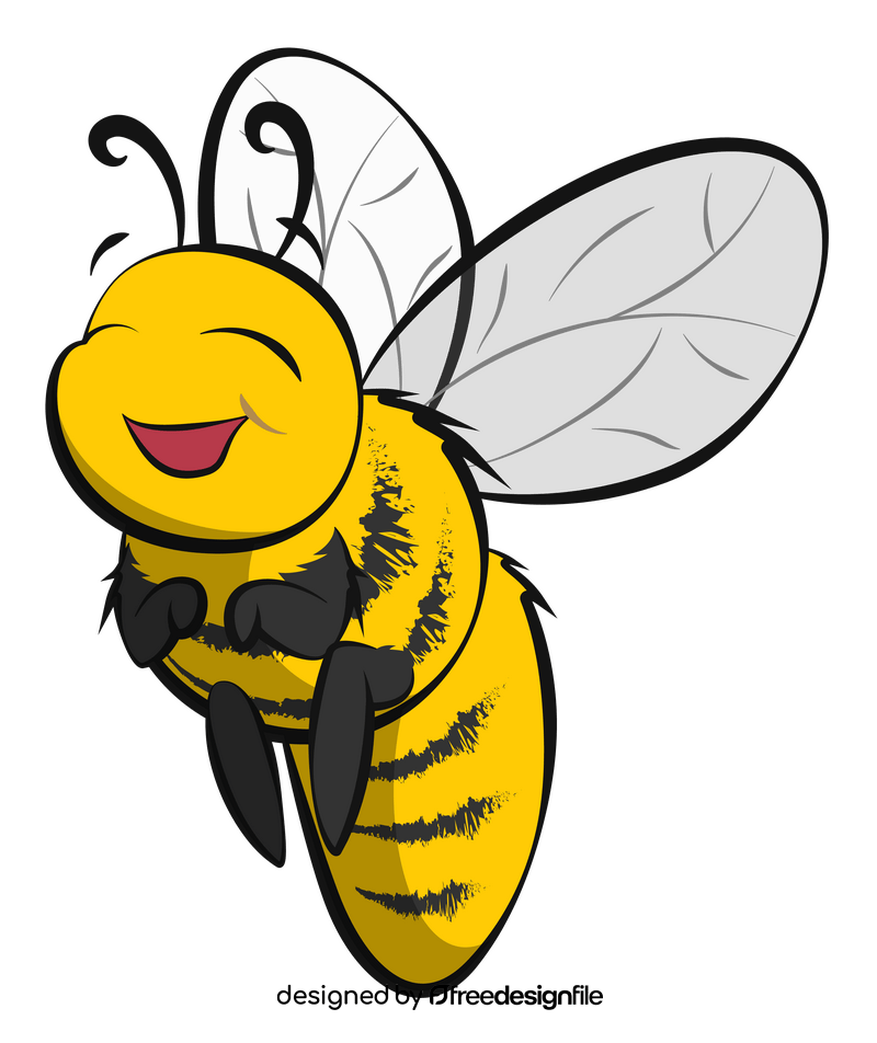 Bee cartoon clipart