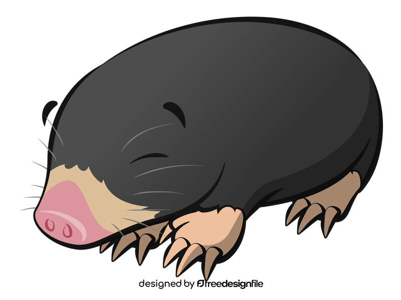 Mole cartoon clipart