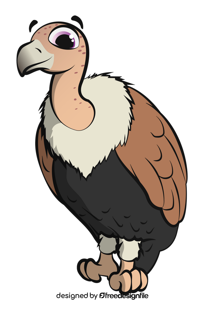 Vulture cartoon clipart