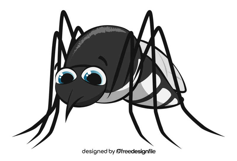 Mosquito cartoon clipart