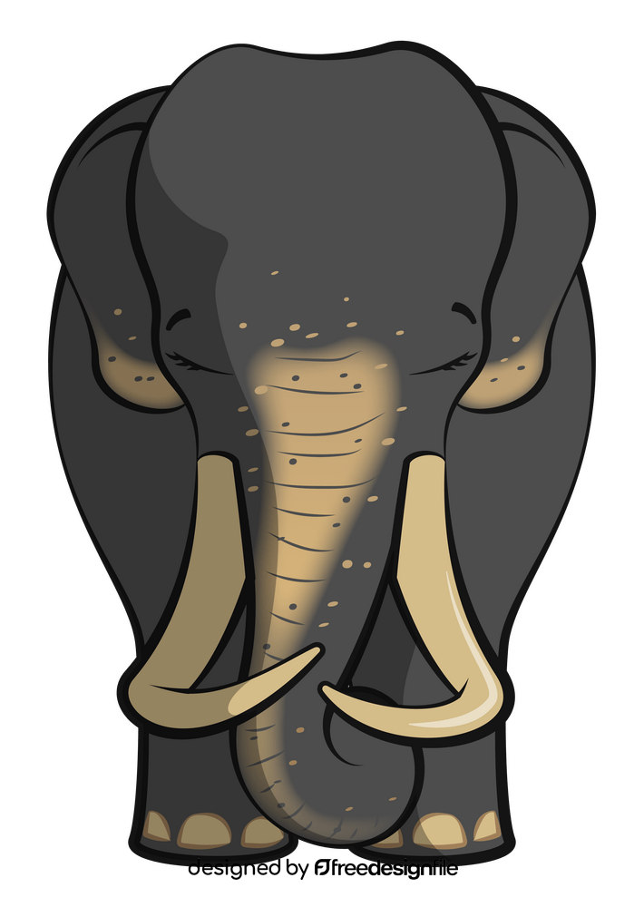 Elephant cartoon clipart