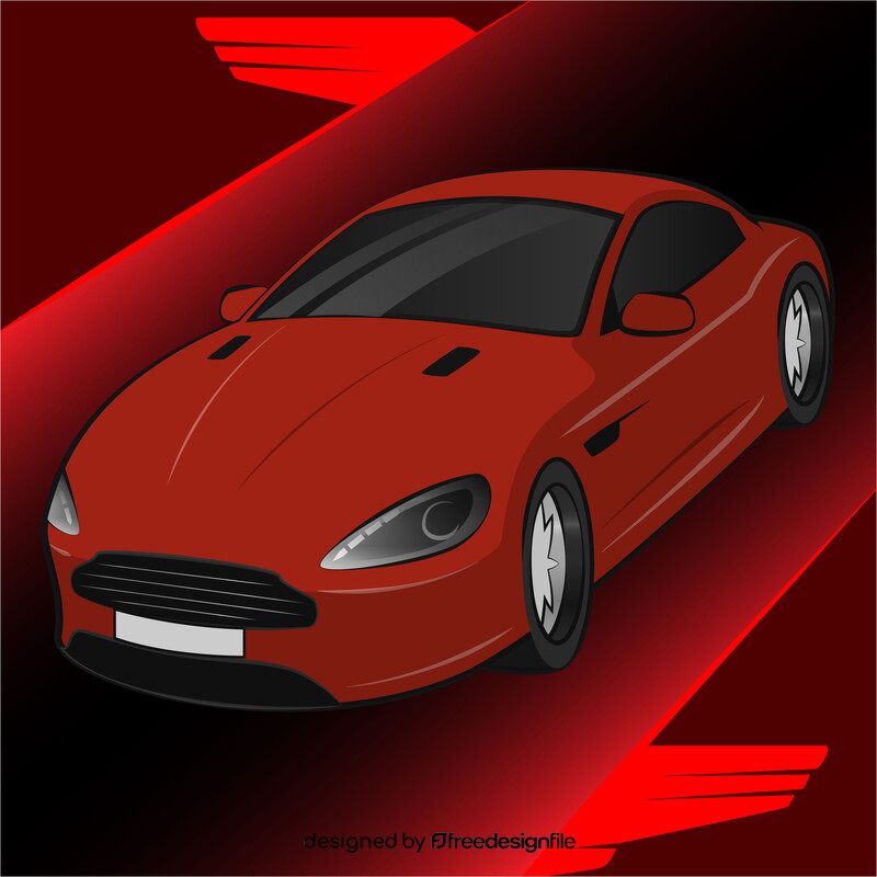 Aston Martin Virage vector