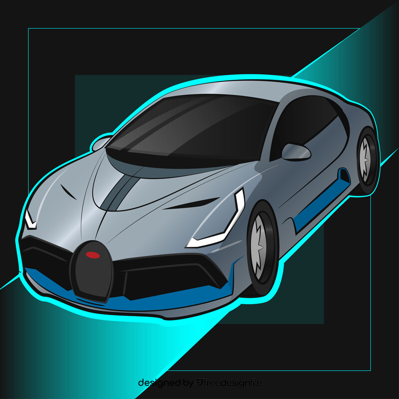 Bugatti Divo vector