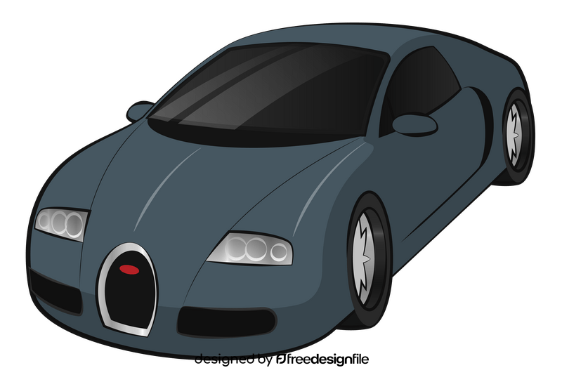 Bugatti Veyron clipart