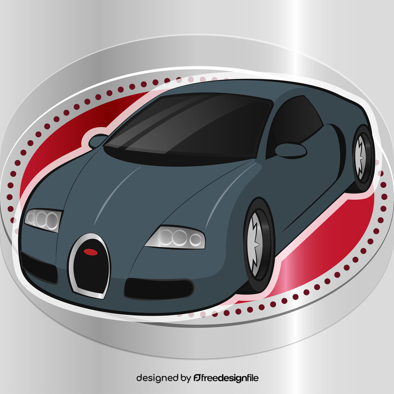 Bugatti Veyron vector free download