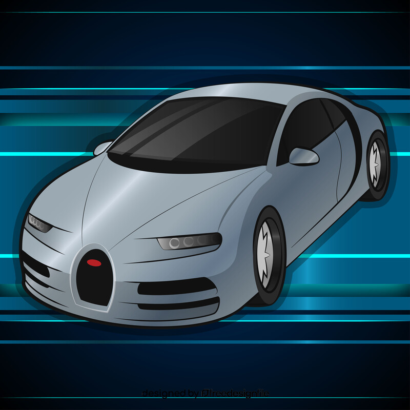 Bugatti Chiron vector