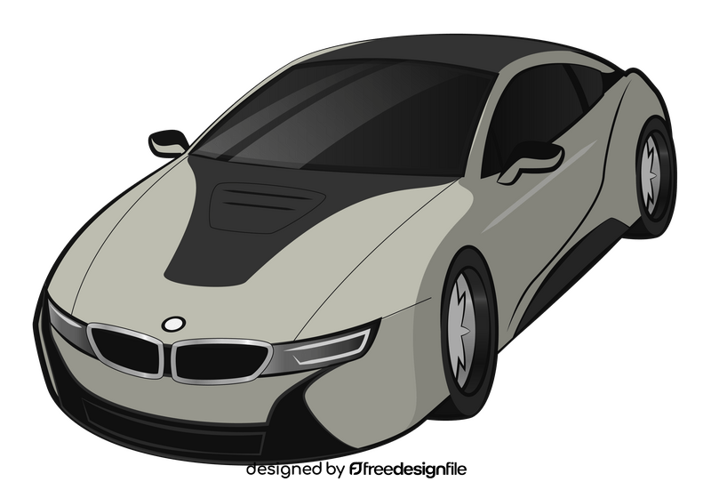 BMW i8 clipart