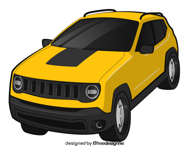 Jeep Renegade clipart