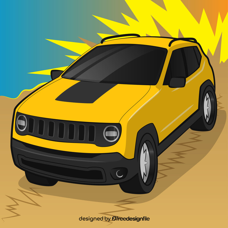 Jeep Renegade vector