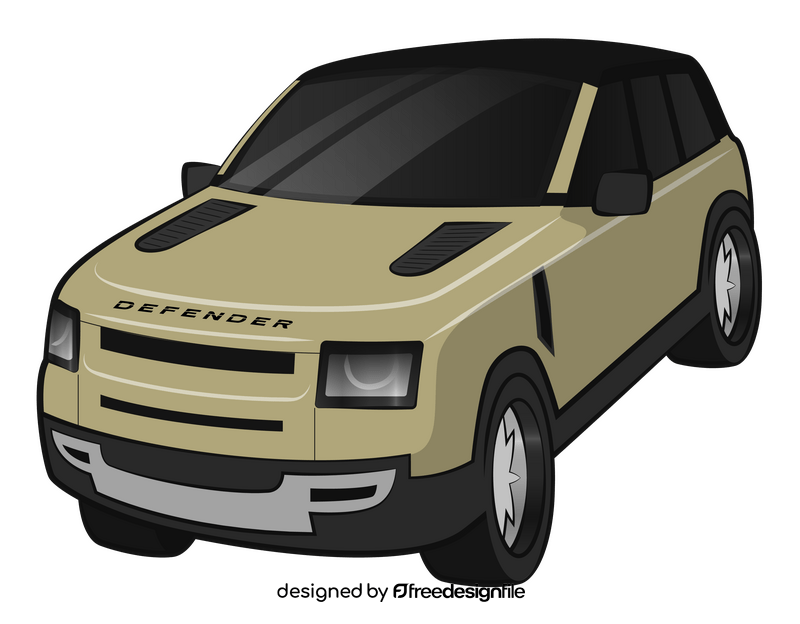 Land Rover Defender clipart