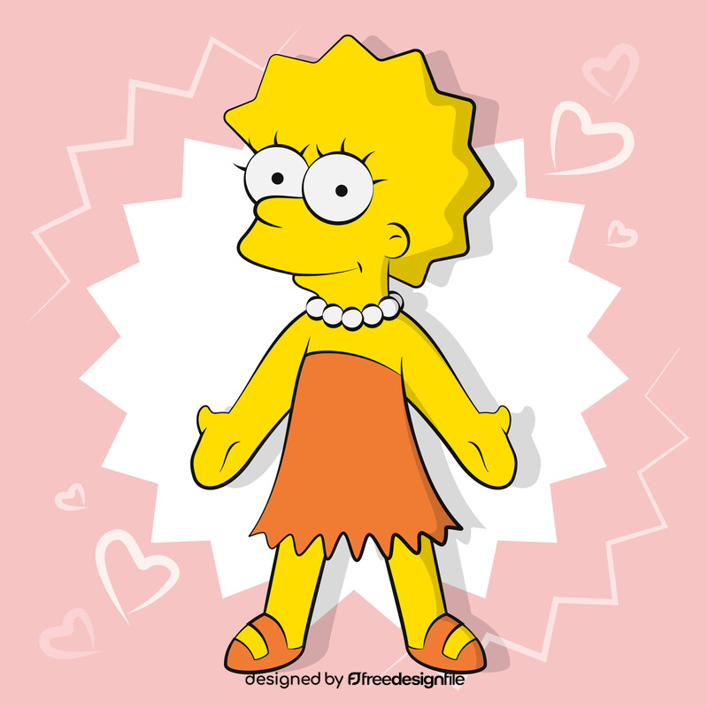 Simpsons, Lisa vector