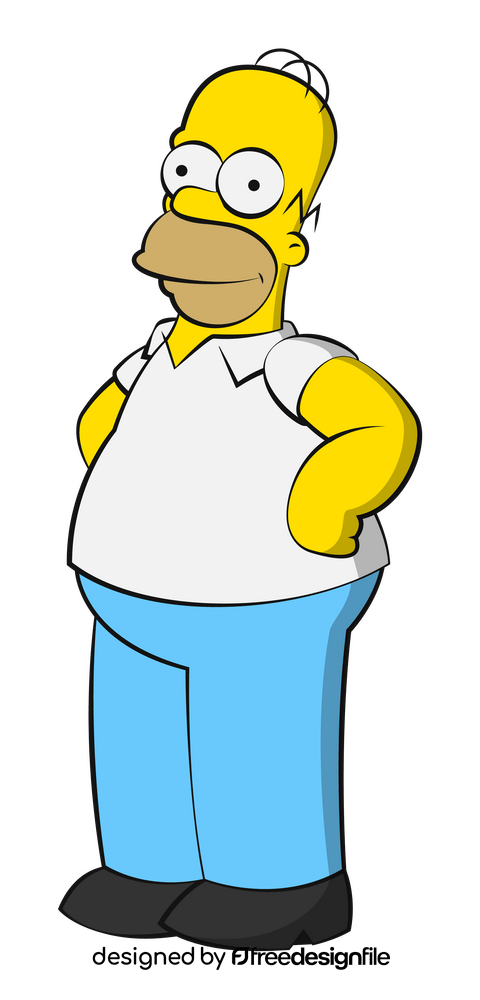 Simpsons, Homer clipart