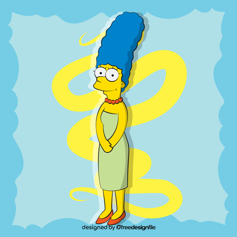 Simpsons, Marge vector