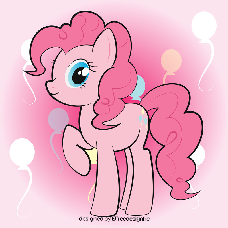 My Little Pony, Pinkie Pie vector free download