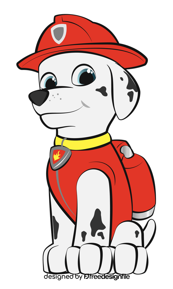 PAW Patrol, Marshall clipart