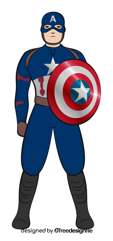 Captain america clipart