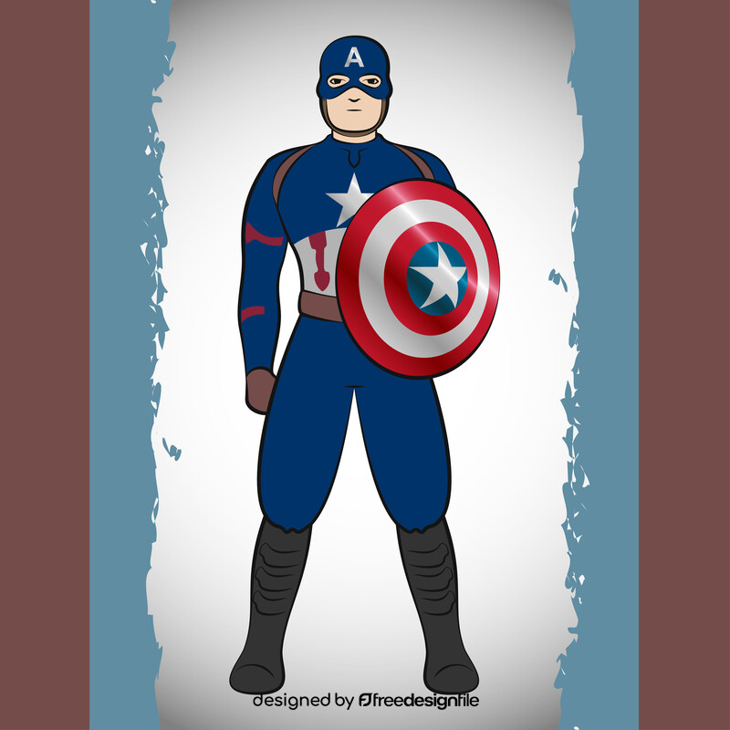 Captain america vector