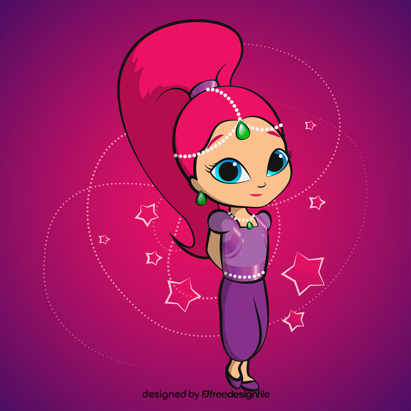 Shimmer and Shine vector