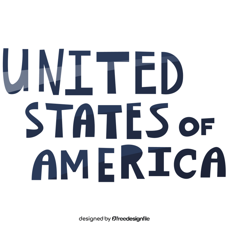 United States of America clipart