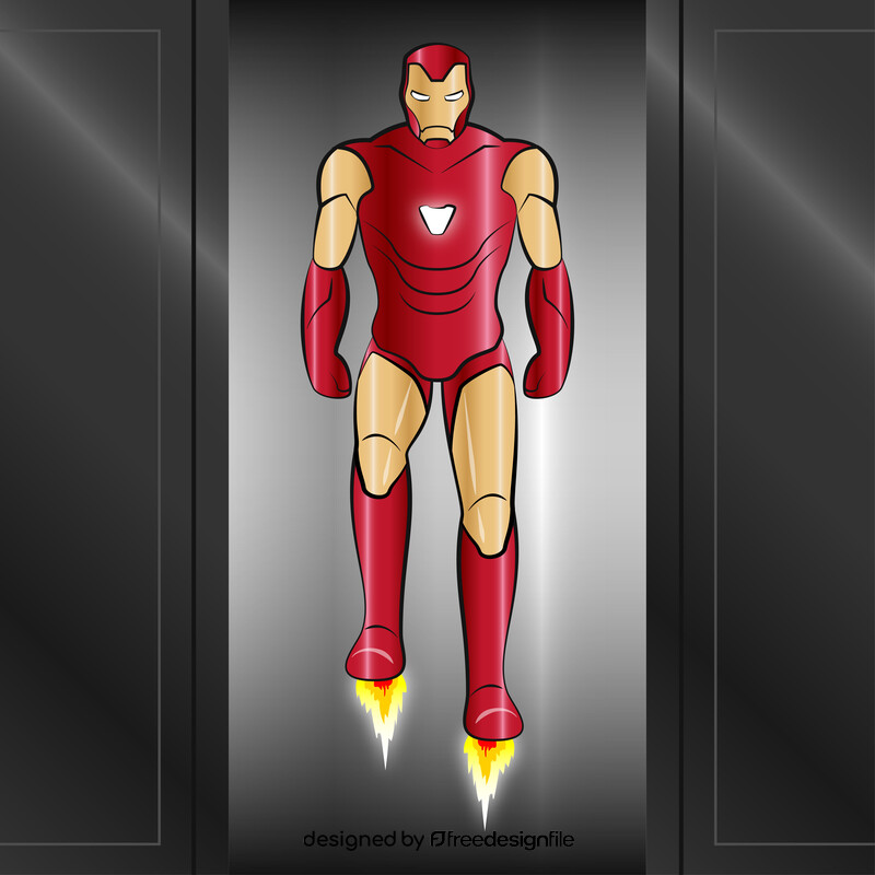 Iron man, avengers vector