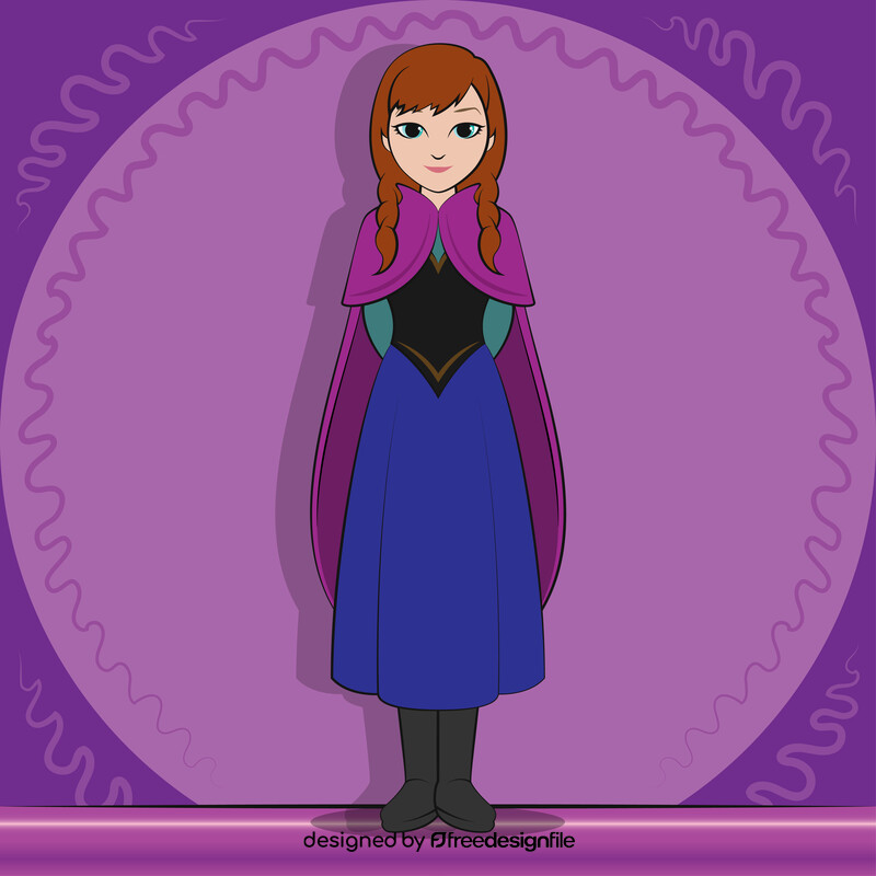 Frozen, Anna vector