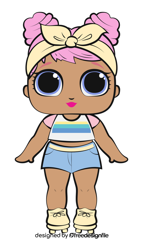 Lol surprise doll, dawn clipart free download