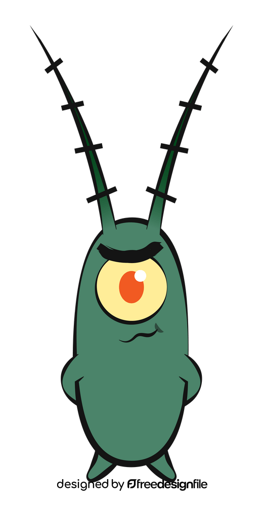 Spongebob Squarepants, Plankton clipart