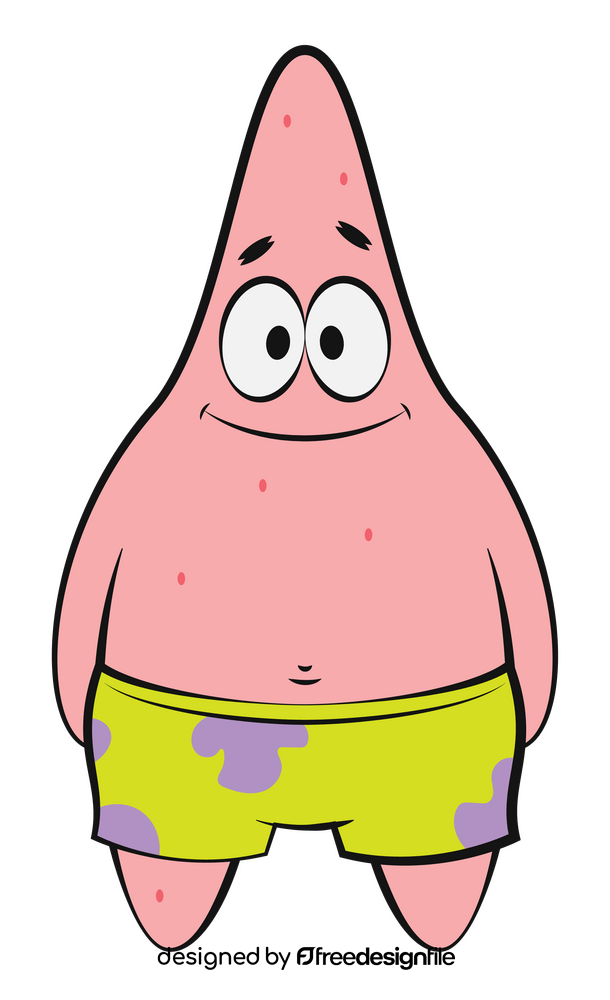 Spongebob Squarepants, Patrick clipart