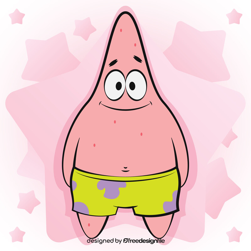 Spongebob Squarepants, Patrick vector