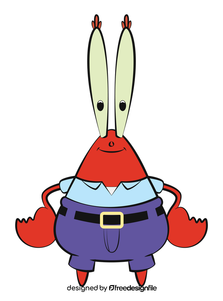 Spongebob Squarepants, Patrick, Mr Krabs clipart free download