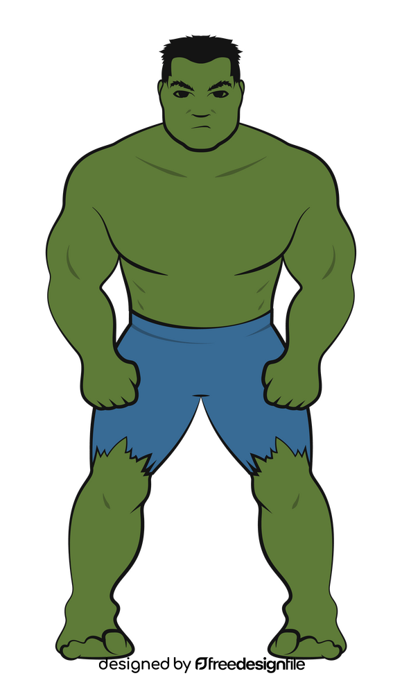 Hulk, avengers clipart