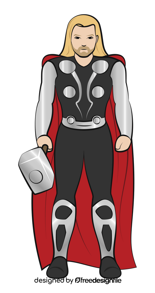 Thor, avengers clipart