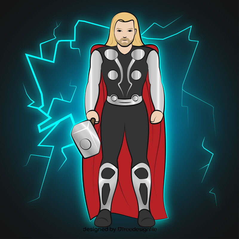 Thor, avengers vector