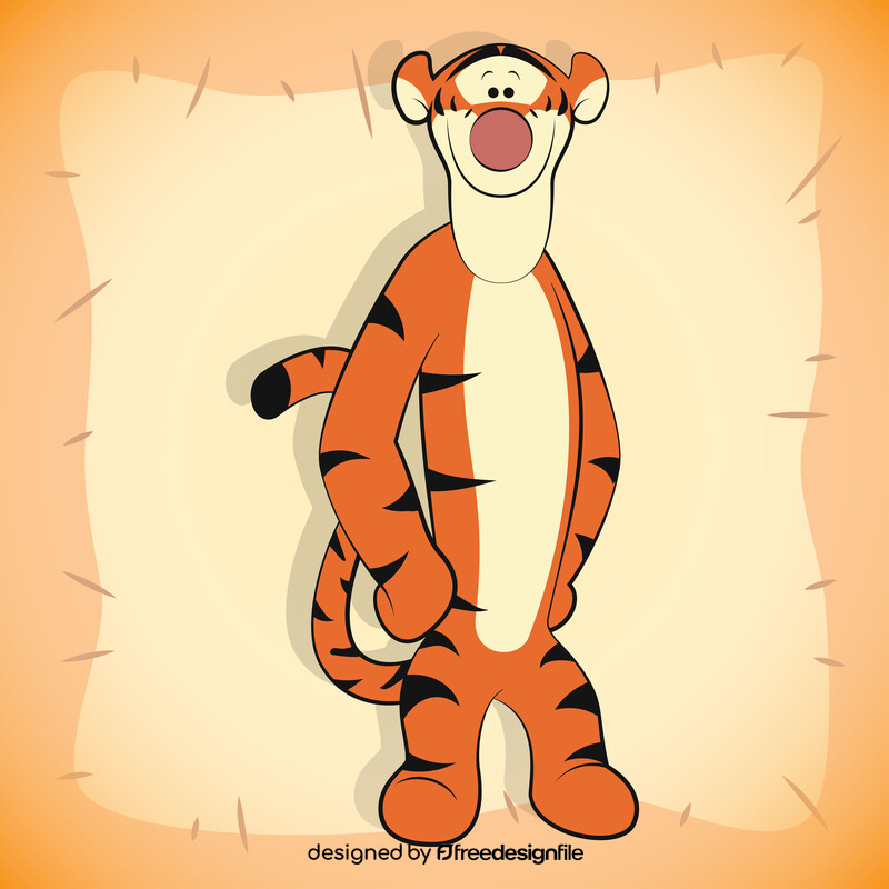 Winnie the pooh, tigger vector