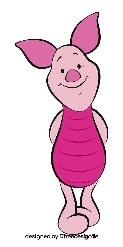 Winnie the pooh, piglet clipart