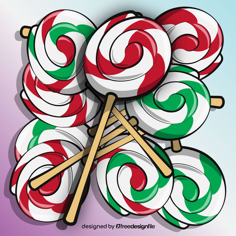 Lollipop vector