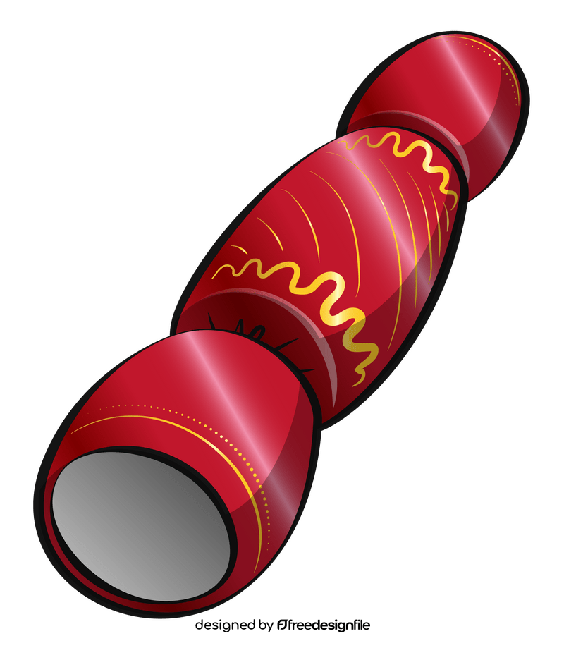 Christmas cracker clipart