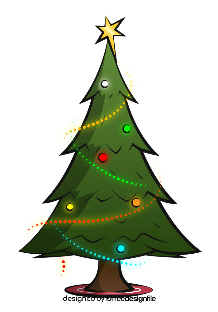 Christmas tree clipart