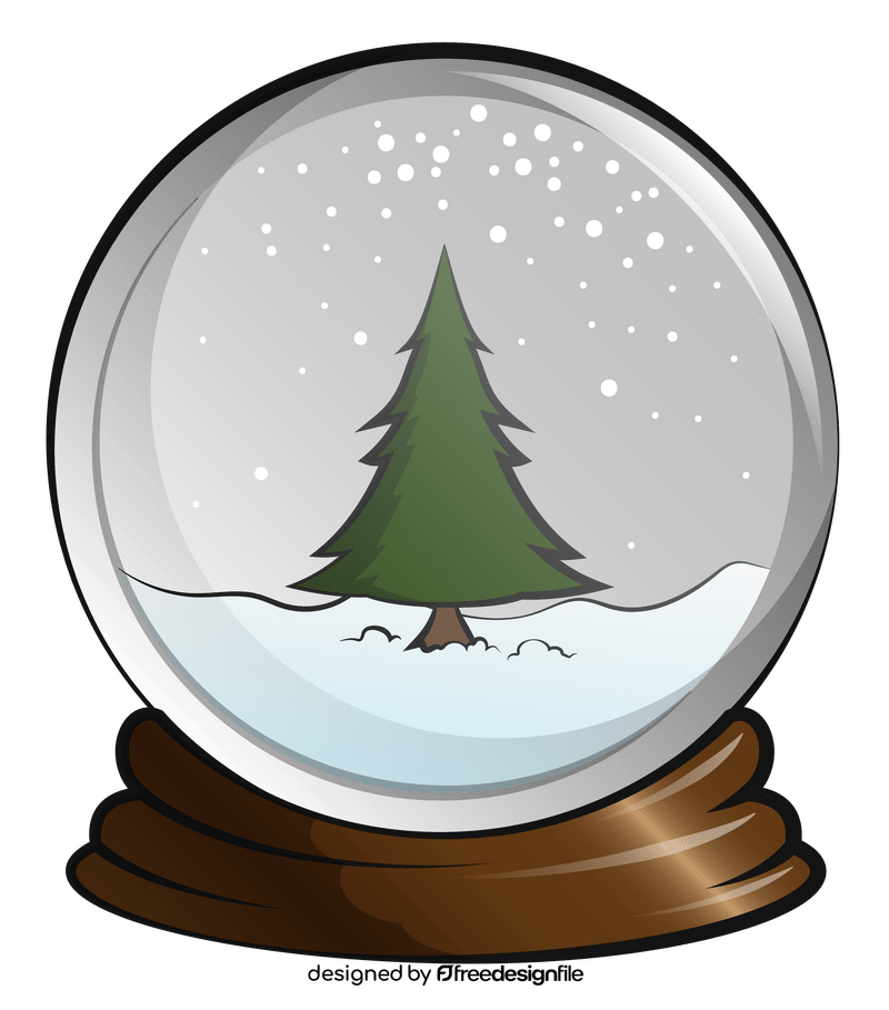 Snow globe clipart