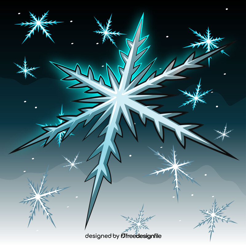 Snowflake vector