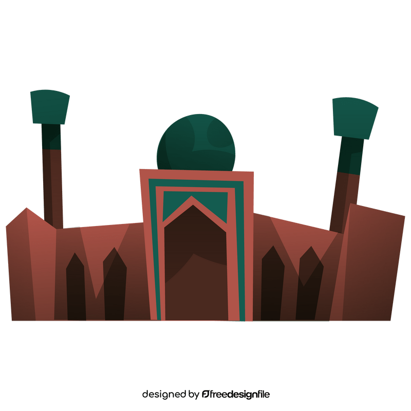 Uzbekistan Samarkand temple Registan clipart