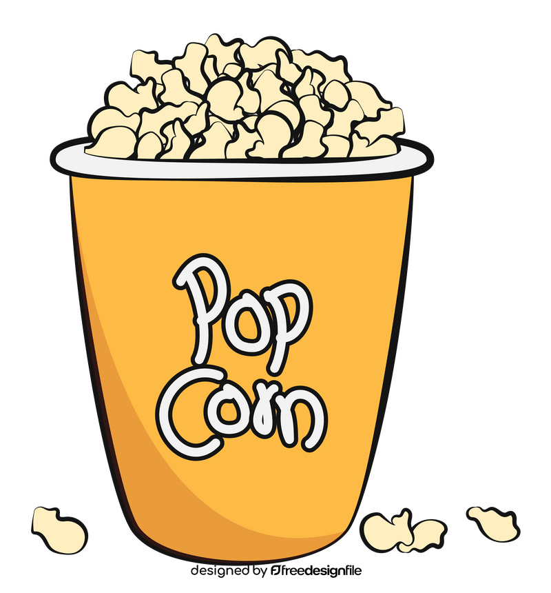 Popcorn clipart